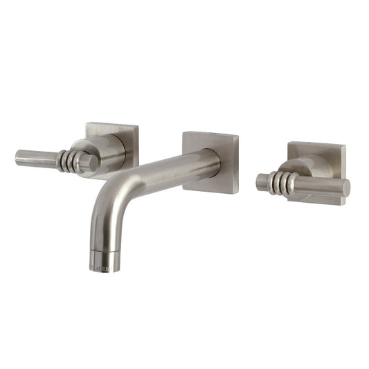 Milano Wall-Mount Bathroom Faucet in Brushed Nickel
