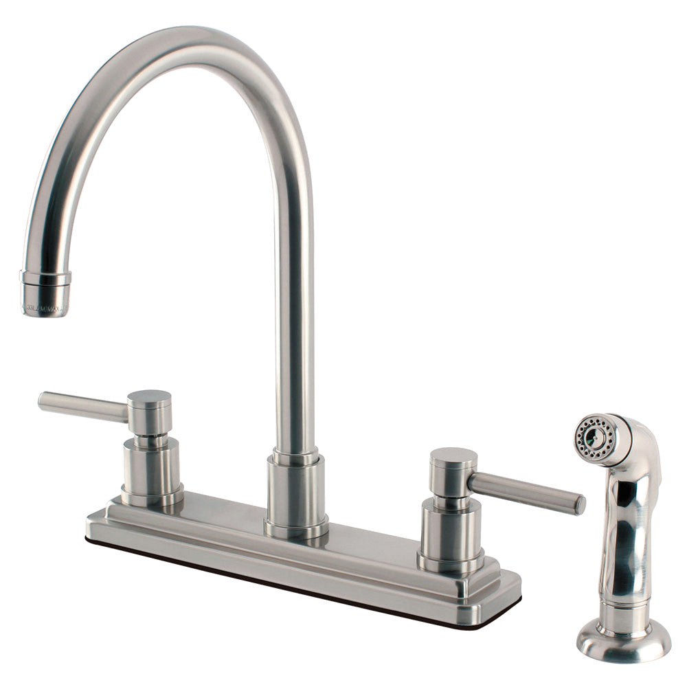 Concord Centerset Kitchen Faucet in Brushed Nickel
