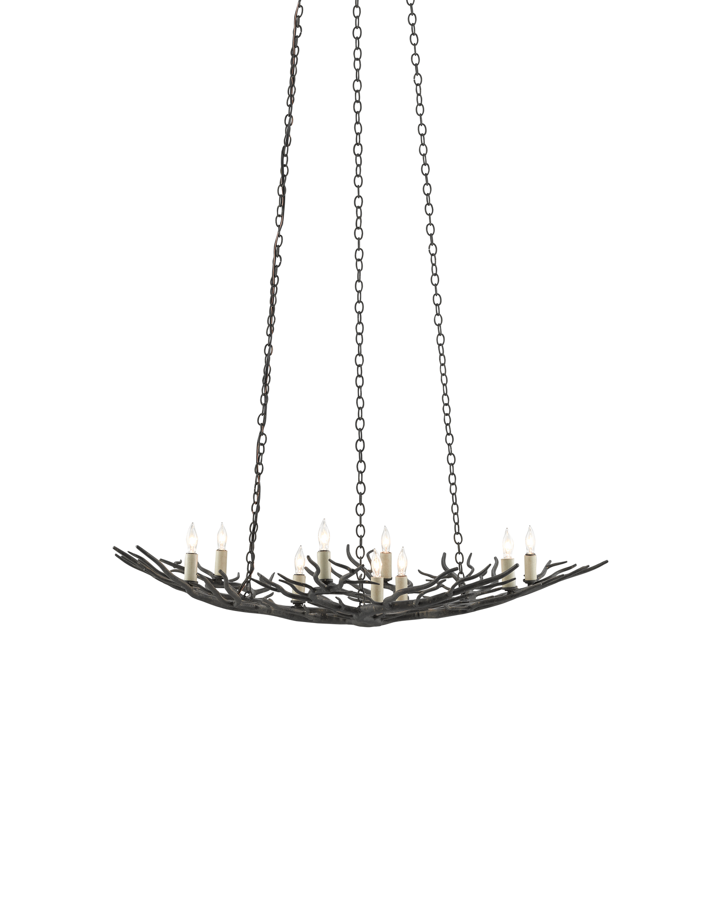 Rainforest Small Bronze Chandelier