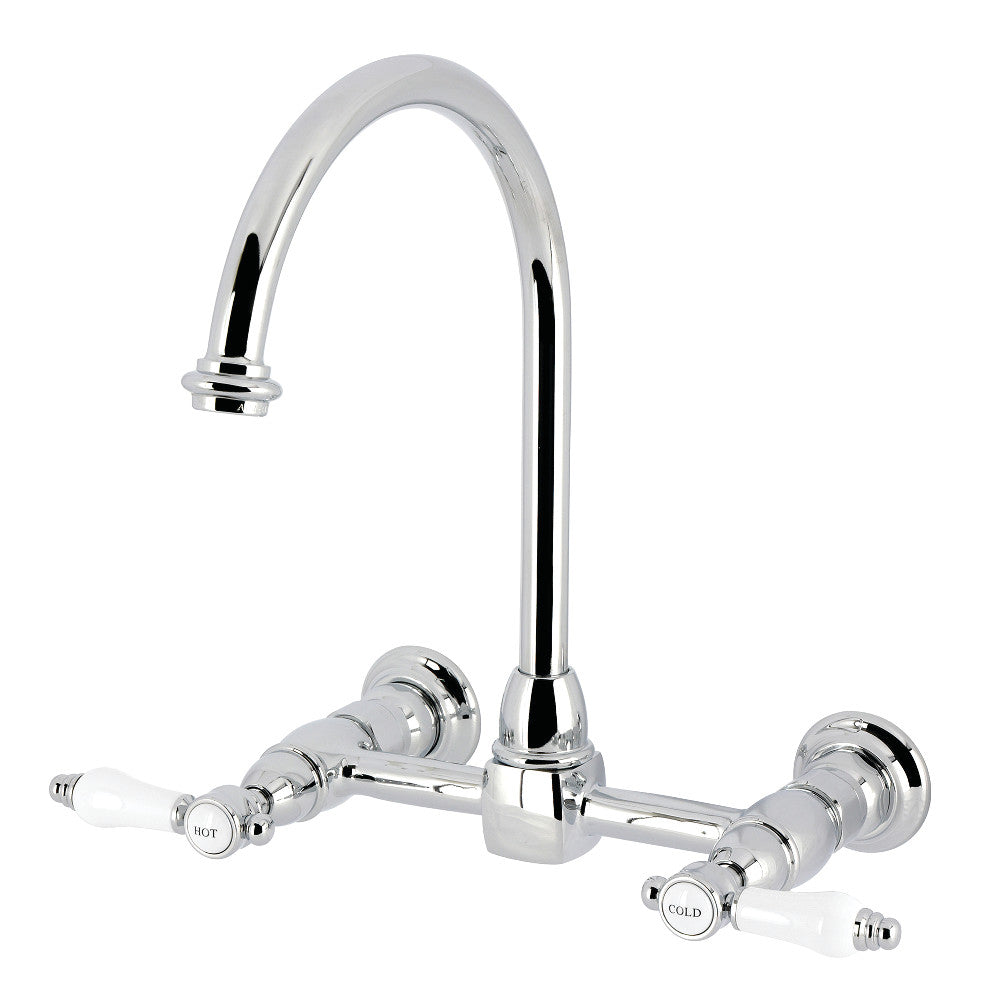 Bel-Air Bridge Kitchen Faucet in Polished Chrome