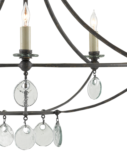 Novella Small Black Chandelier