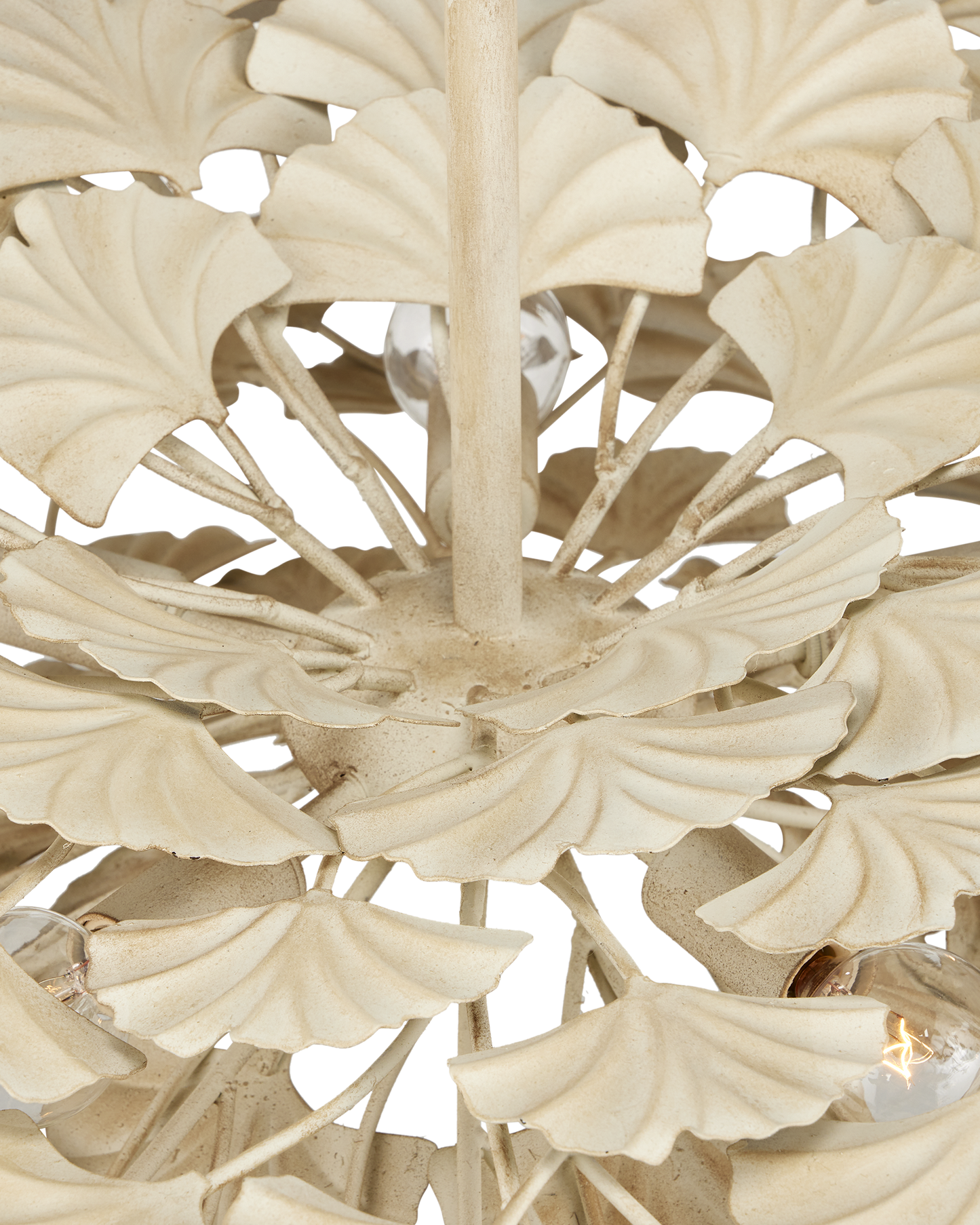 Maidenhair Cream Semi-Flush Mount