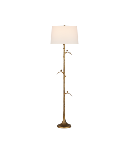 Piaf Brass Floor Lamp