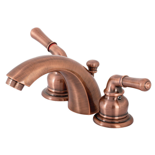 Magellan Mini-Widespread Bathroom Faucet in Antique Copper