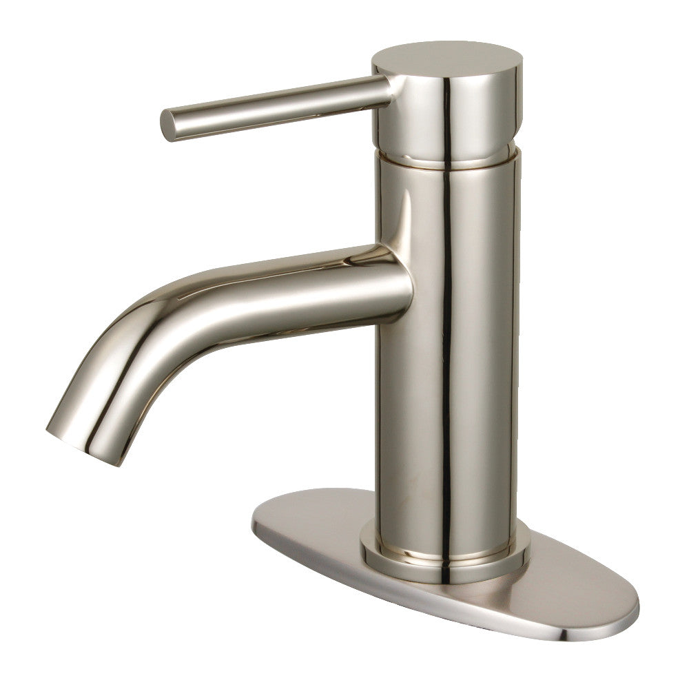 Concord Single-Hole Bathroom Faucet in Brushed Nickel