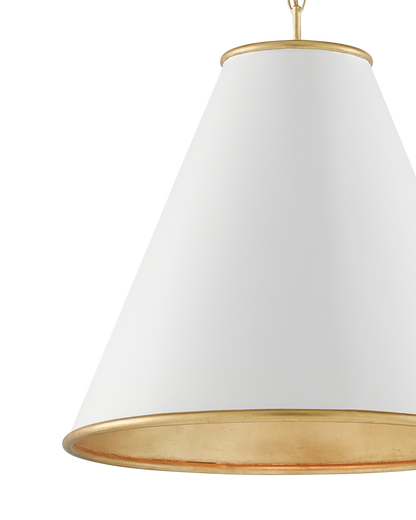 Pierrepont Large White Pendant