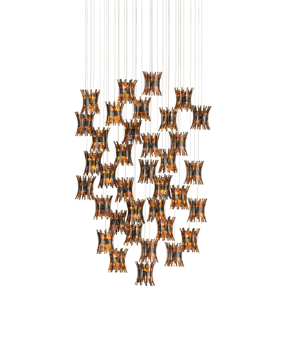 Alsop 36-Light Round Multi-Drop Pendant