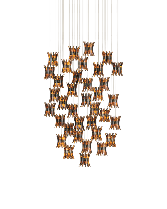 Alsop 36-Light Round Multi-Drop Pendant