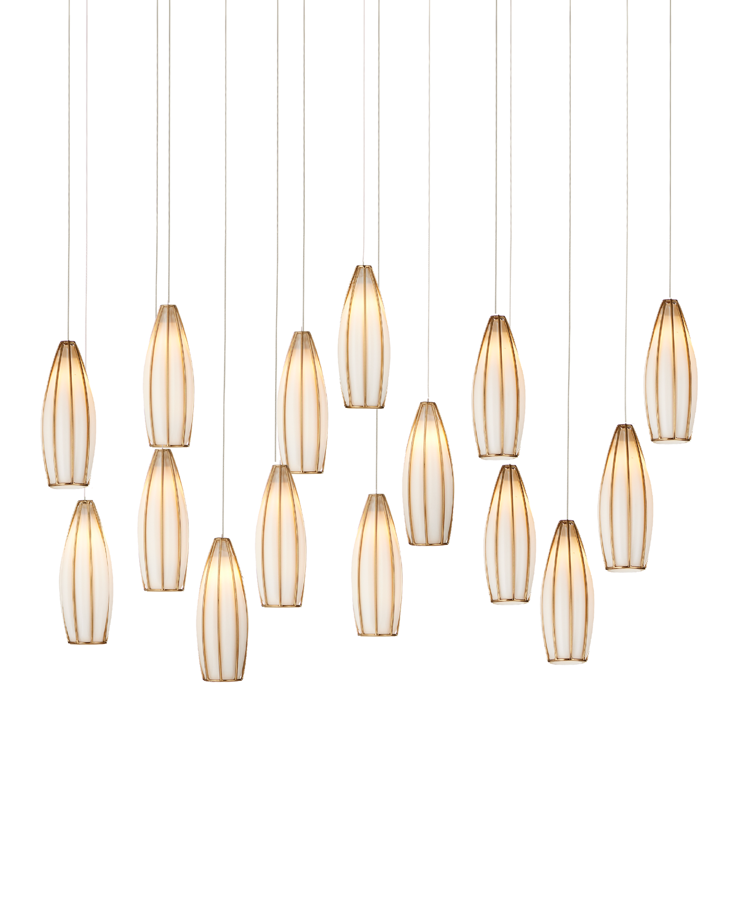 Parish 15-Light Linear Multi-Drop Pendant