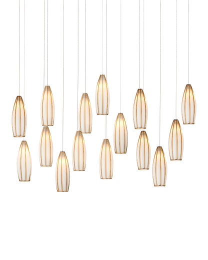 Parish 15-Light Linear Multi-Drop Pendant