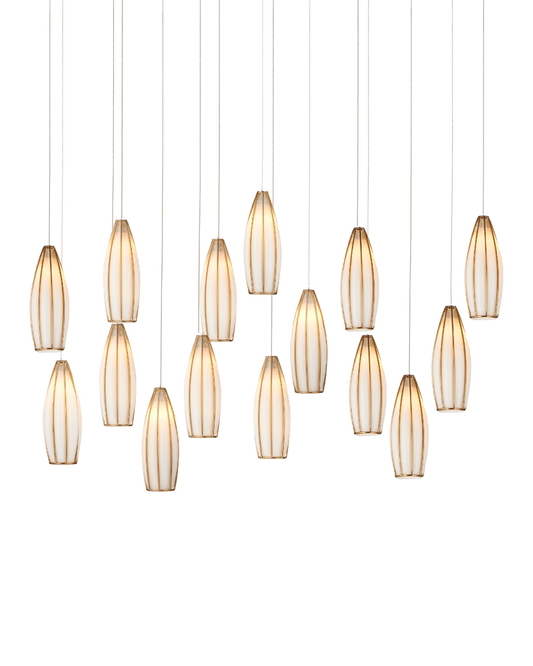 Parish 15-Light Linear Multi-Drop Pendant