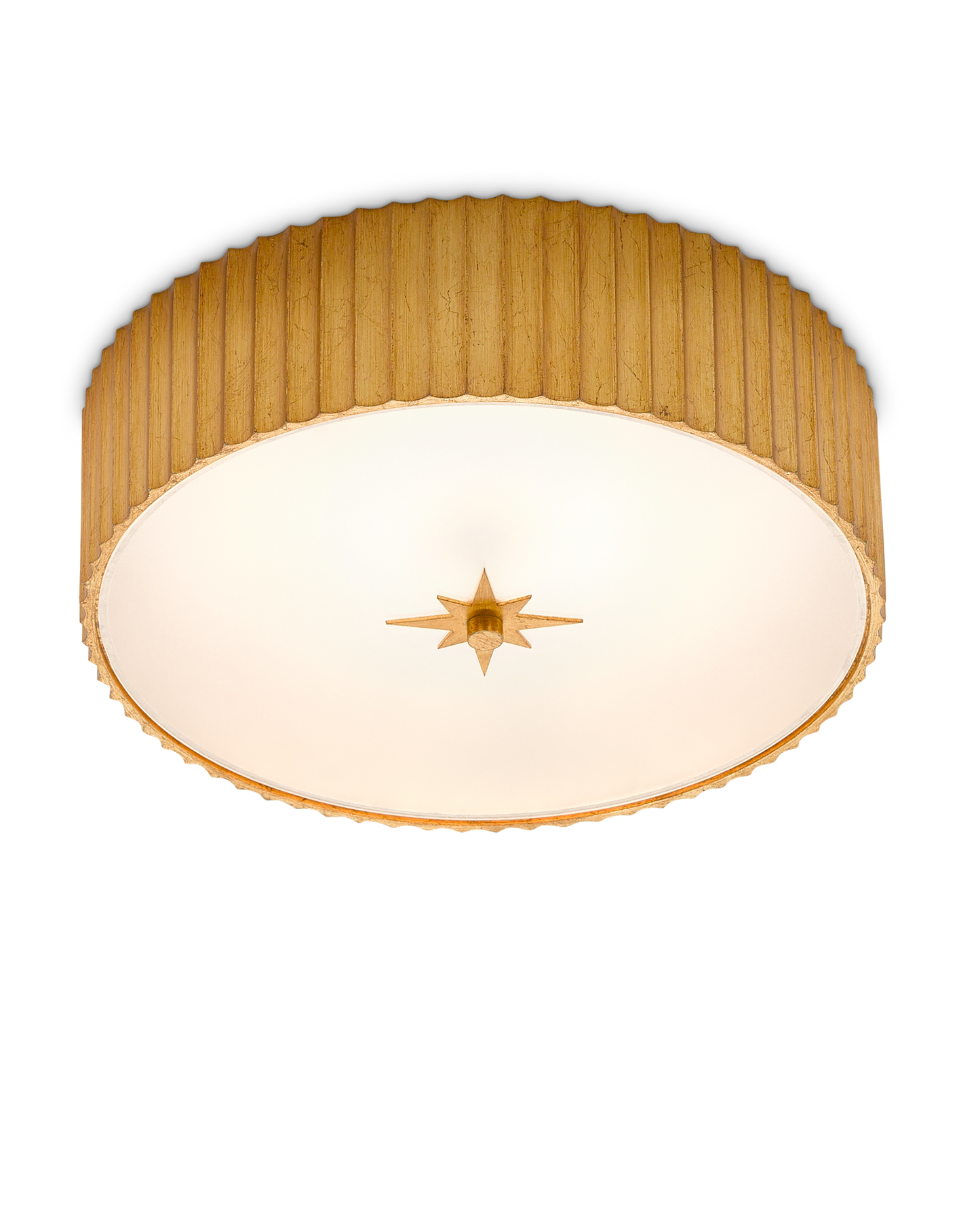 Caravel Gold Flush Mount