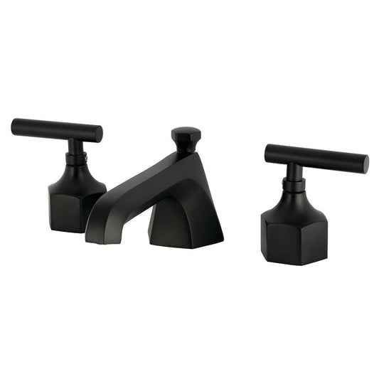 Widespread Bathroom Faucet in Matte Black