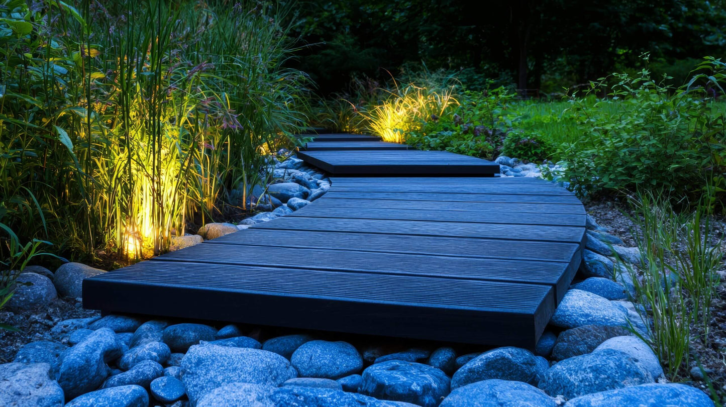 2in In-Ground Light, 5CCT - Black