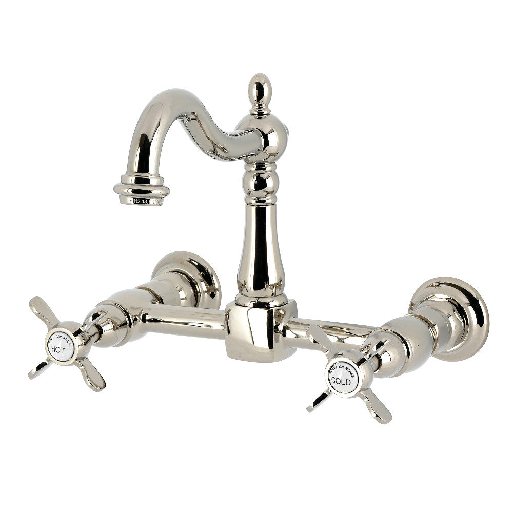 Essex Bridge Kitchen Faucet in Polished Nickel