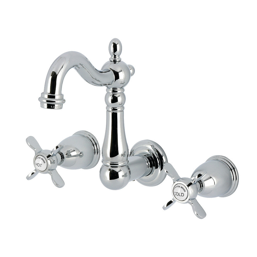 Essex Wall-Mount Bathroom Faucet in Polished Chrome