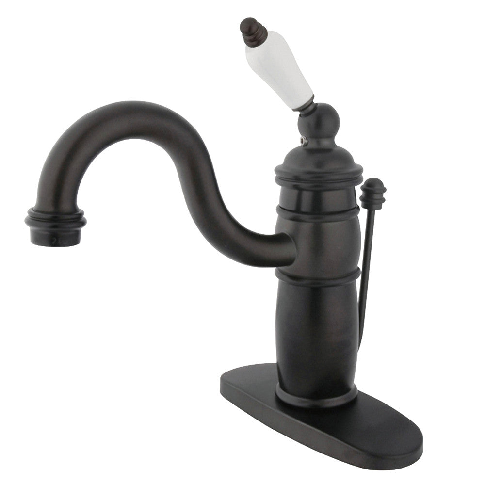 Victorian Single-Hole Bathroom Faucet in Oil Rubbed Bronze