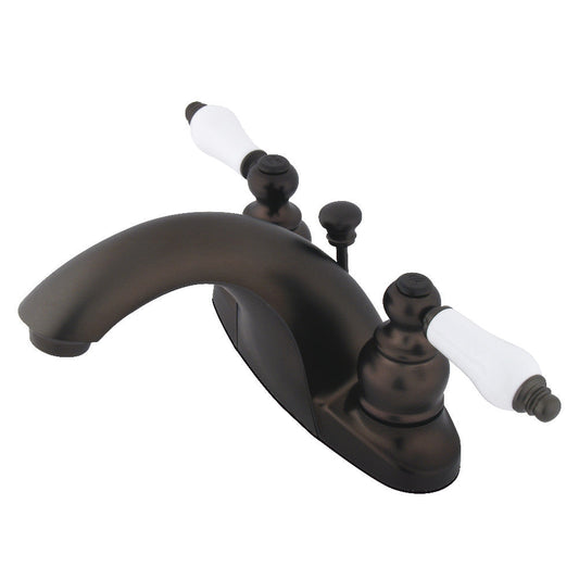 English Country 4 Inch Centerset Bathroom Faucet in Oil Rubbed Bronze