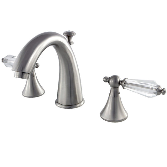 Wilshire Widespread Bathroom Faucet in Brushed Nickel