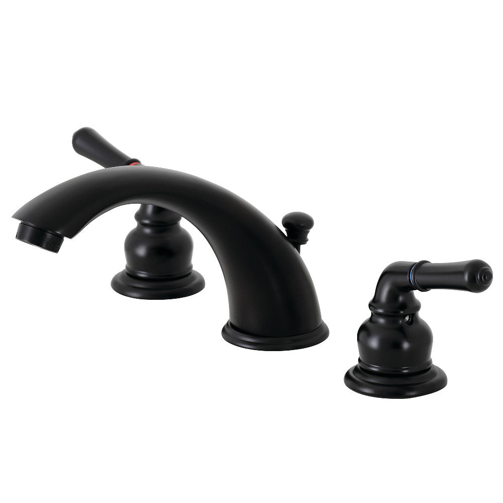 Magellan Widespread Bathroom Faucet in Matte Black