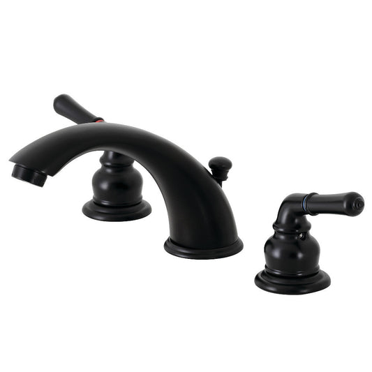 Magellan Widespread Bathroom Faucet in Matte Black