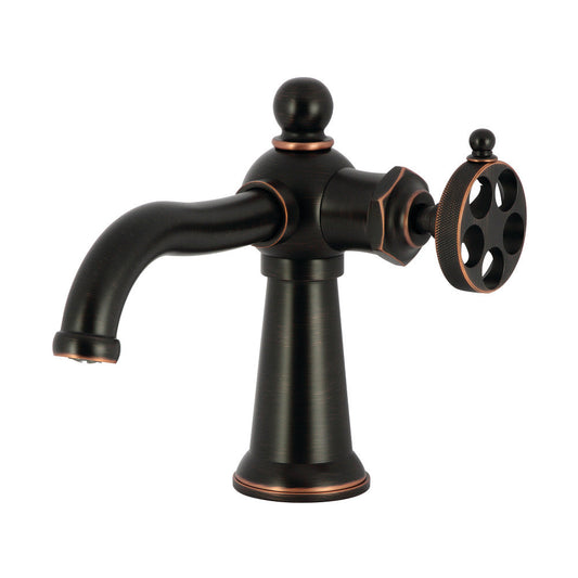 Wendell Single-Hole Bathroom Faucet in Naples Bronze