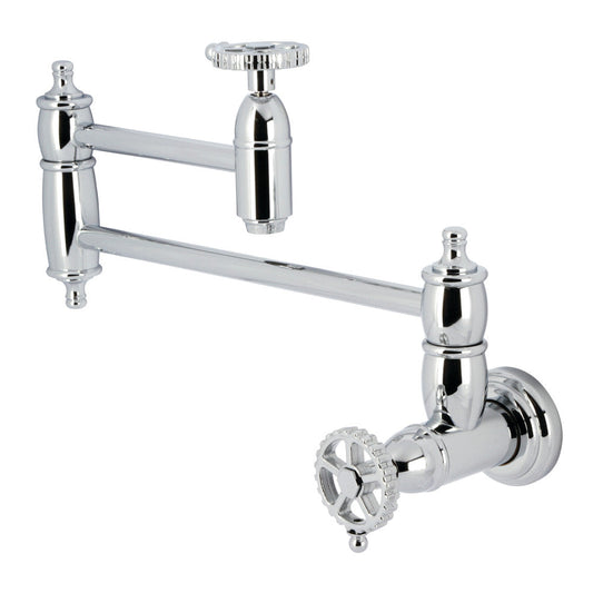 Fuller Pot Filler Faucet in Polished Chrome