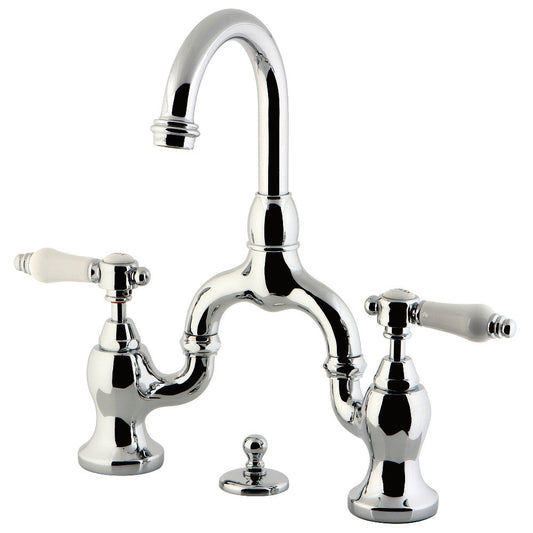 Bel-Air Bridge Bathroom Faucet in Polished Chrome