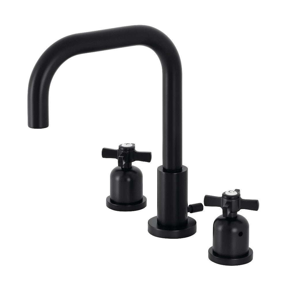 Millennium Widespread Bathroom Faucet in Matte Black