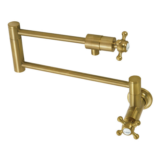 Metropolitan Pot Filler Faucet in Brushed Brass