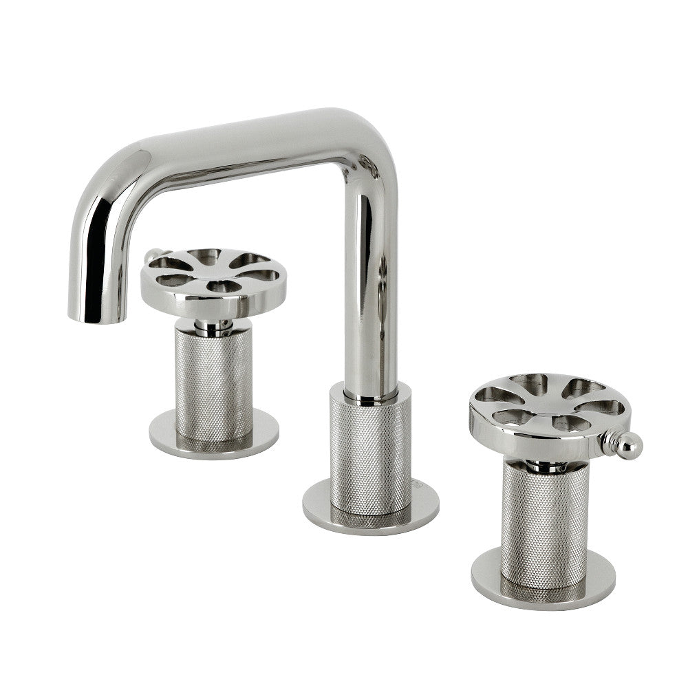 Belknap Widespread Bathroom Faucet in Polished Nickel