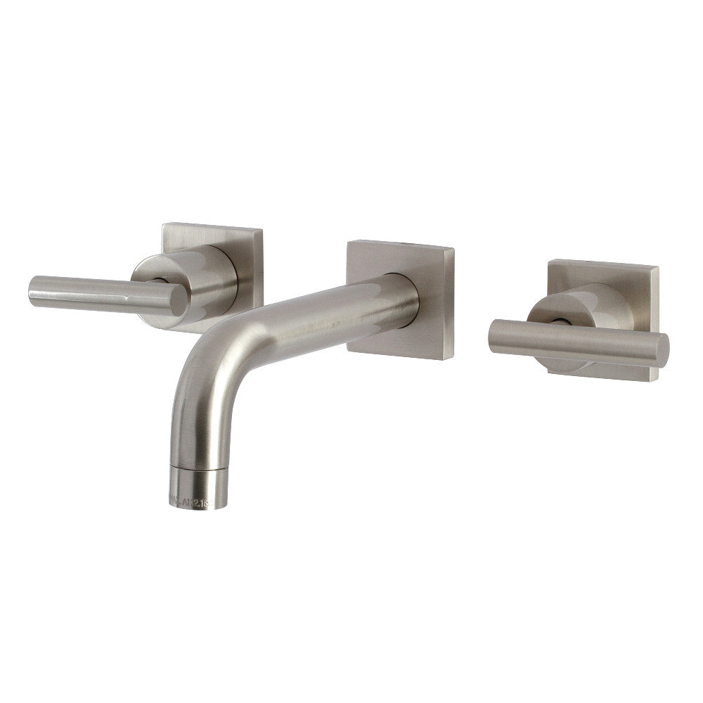 Manhattan Wall-Mount Bathroom Faucet in Brushed Nickel