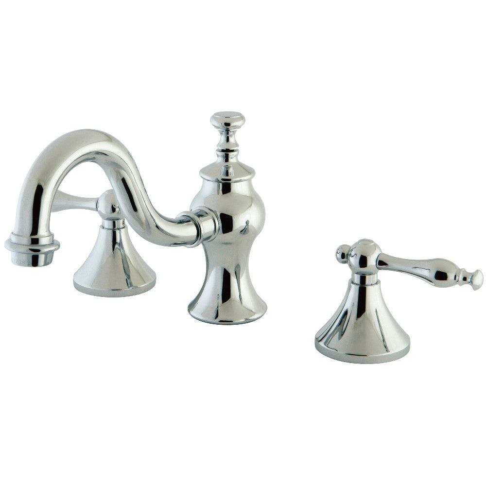 Naples Widespread Bathroom Faucet in Polished Chrome