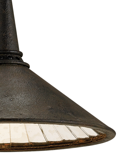 Manuscript Medium Black Pendant