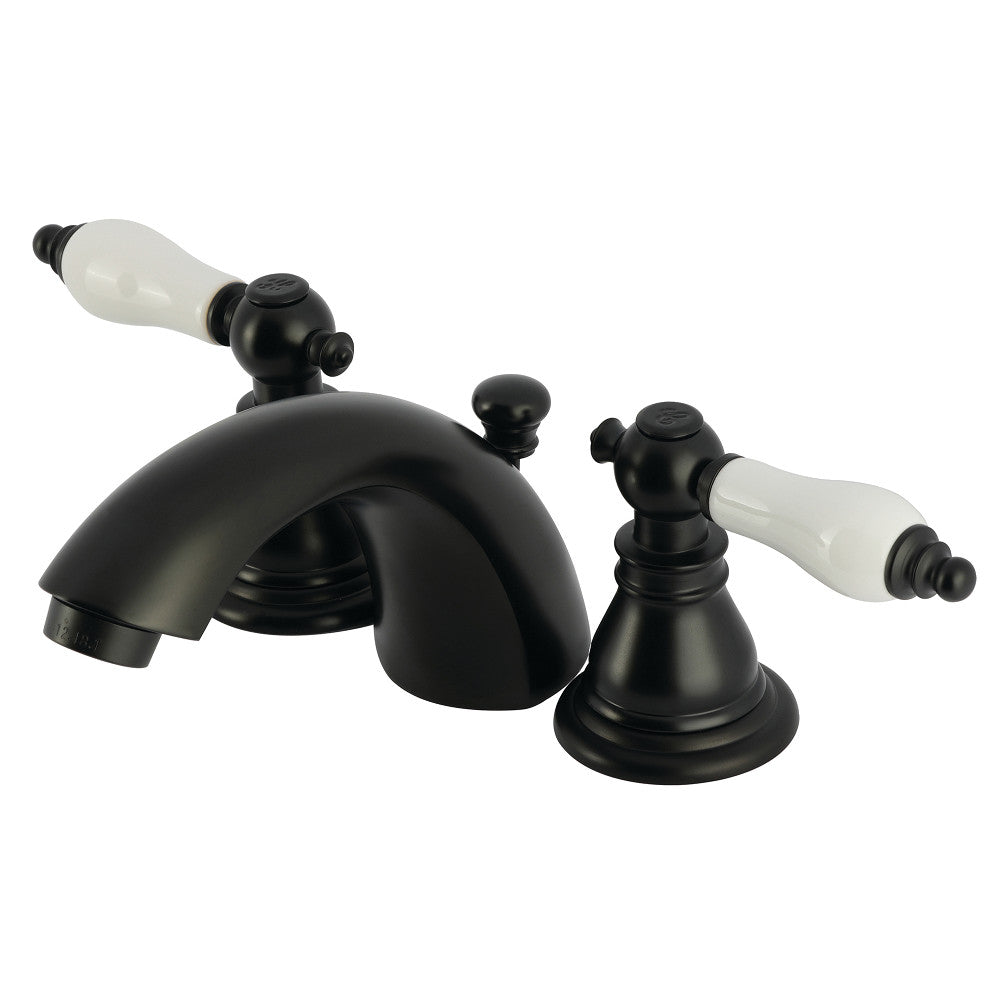 American Patriot Mini-Widespread Bathroom Faucet in Matte Black