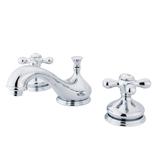 Heritage Widespread Bathroom Faucet in Polished Chrome