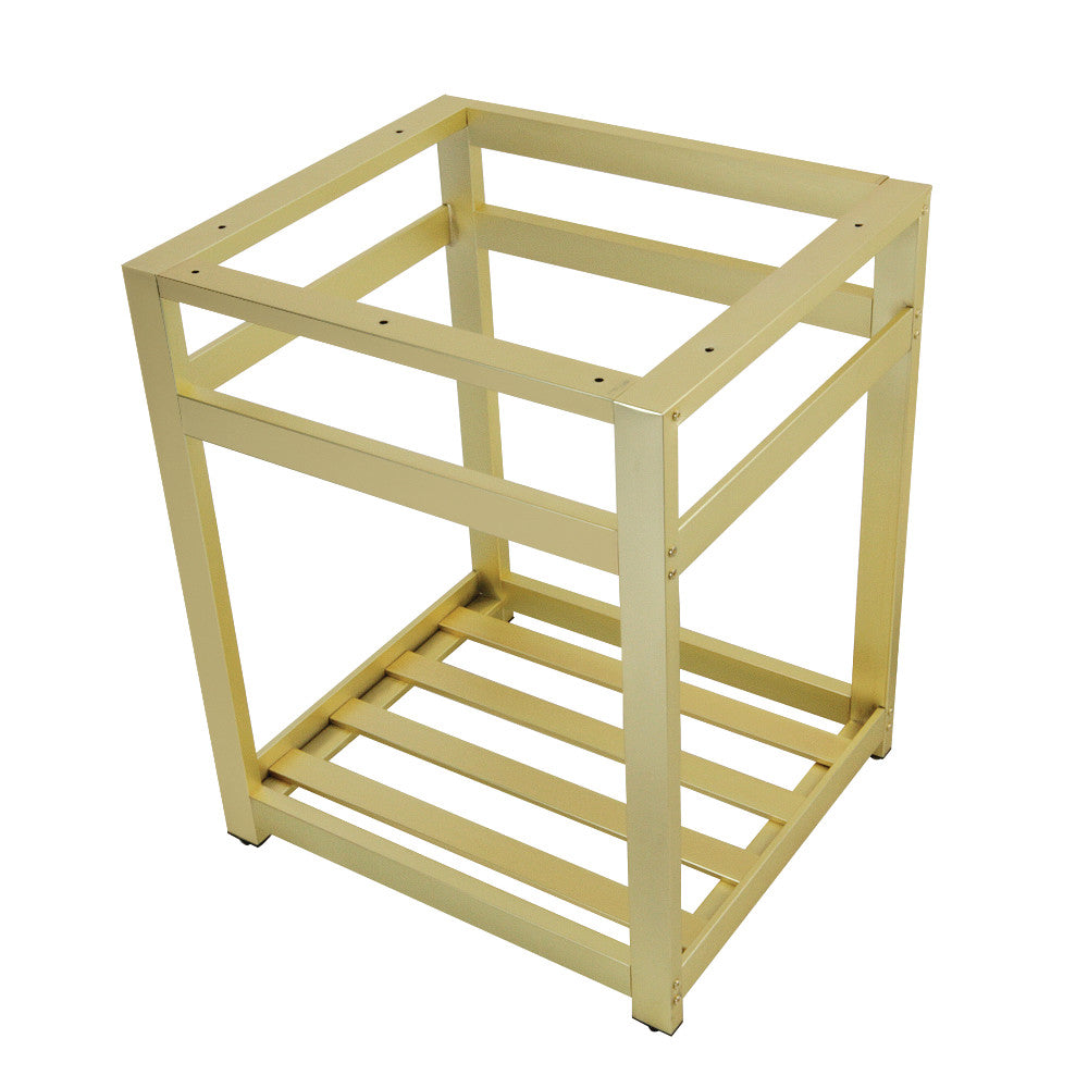 Kingston Commercial 25 Inch Console Sink in Brushed Brass