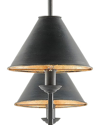 Prosperity Black Rectangular Chandelier