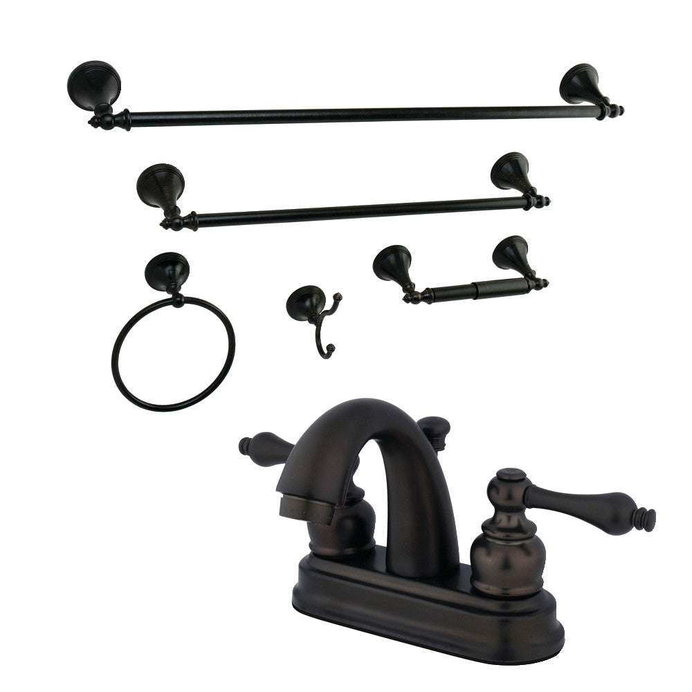 4 Inch Centerset Bathroom Faucet in Oil Rubbed Bronze