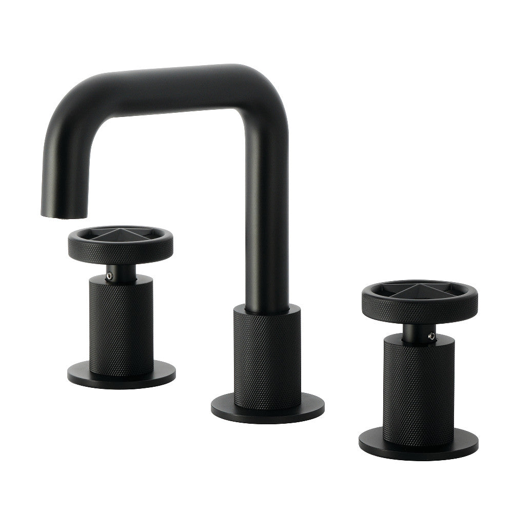 Ostro Widespread Bathroom Faucet in Matte Black