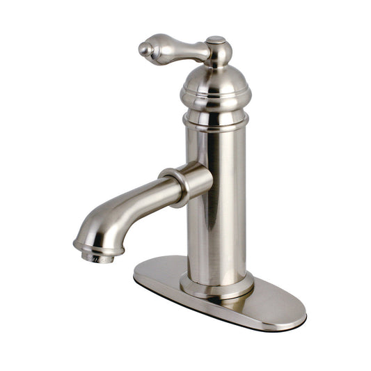 American Classic Single-Hole Bathroom Faucet in Brushed Nickel