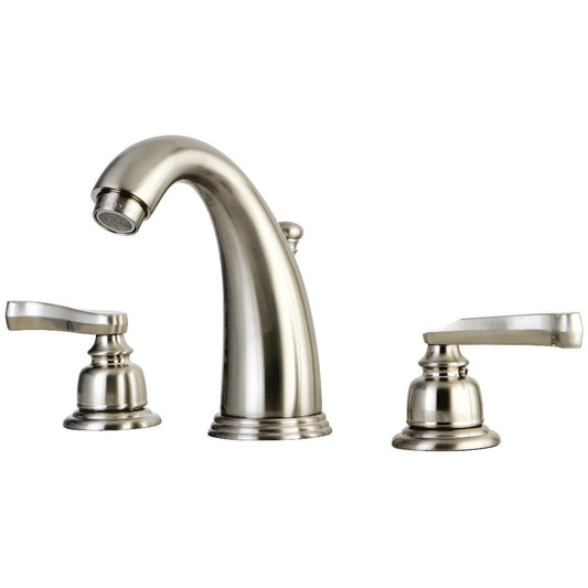 Royale Widespread Bathroom Faucet in Brushed Nickel