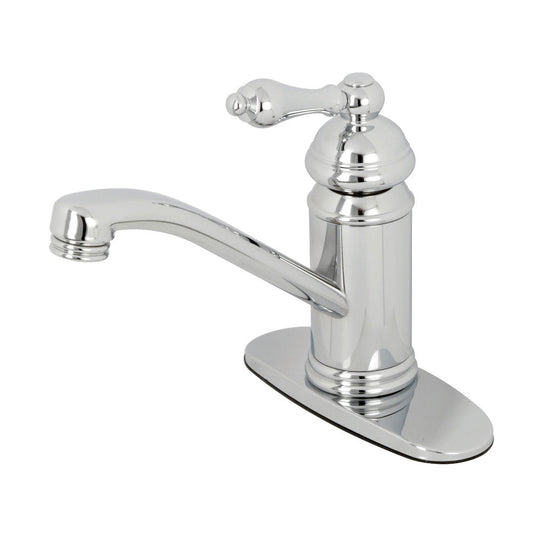 Vintage Single-Hole Bathroom Faucet in Polished Chrome
