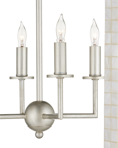 Arietta White Chandelier