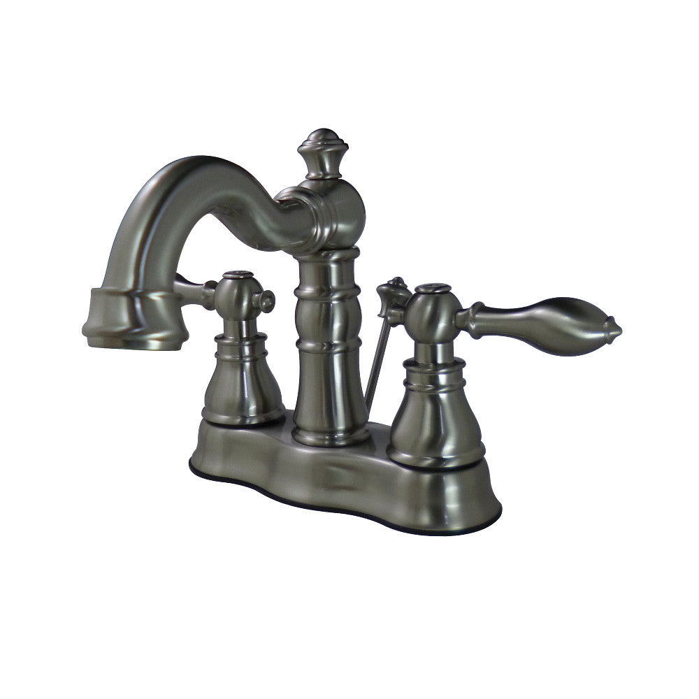 American Classic 4 Inch Centerset Bathroom Faucet in Brushed Nickel