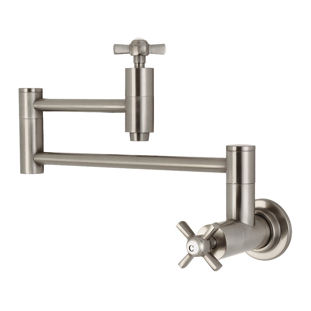 Millennium Pot Filler Faucet in Brushed Nickel
