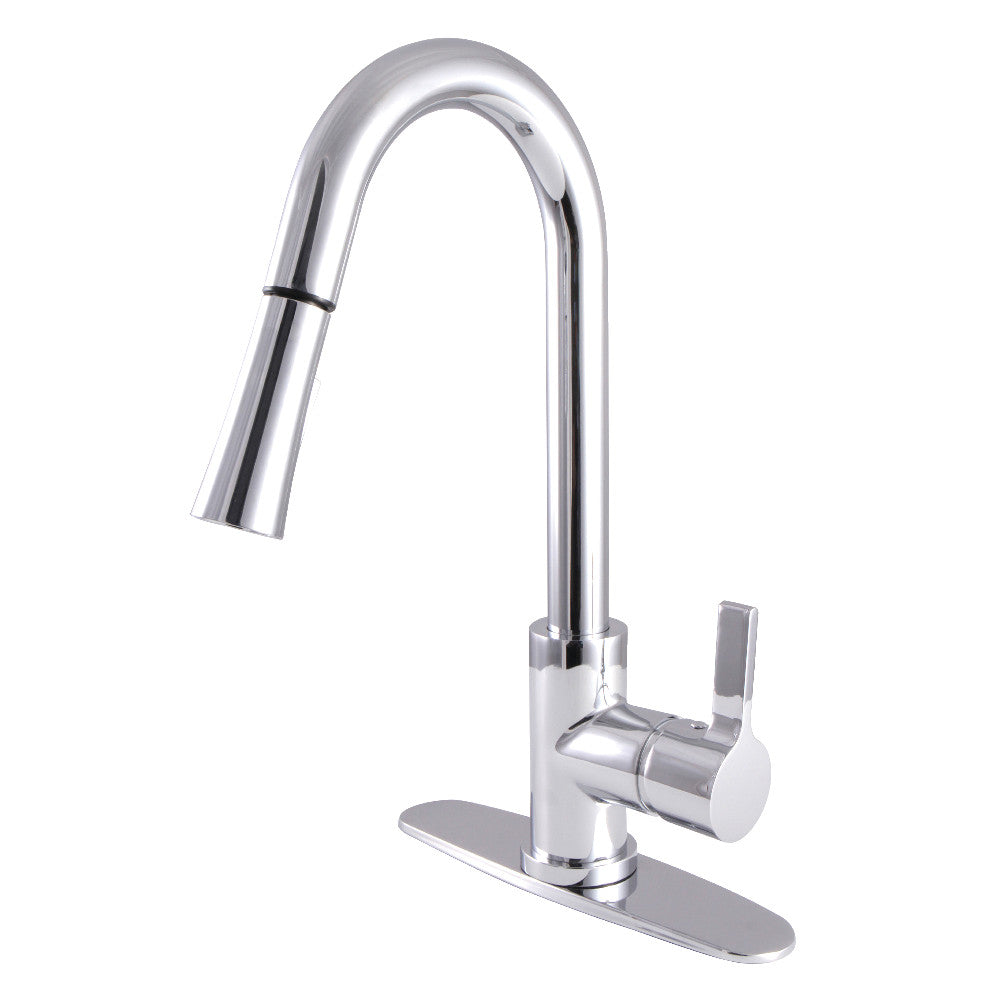 Continental Pull-Down Kitchen Faucet in Polished Chrome