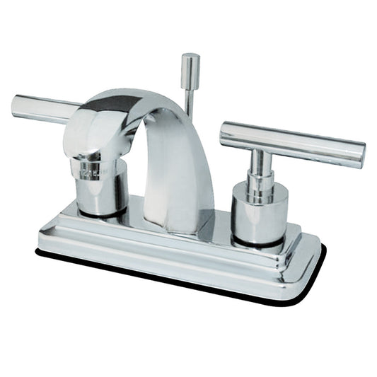 Manhattan 4 Inch Centerset Bathroom Faucet in Polished Chrome