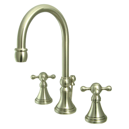 Governor Widespread Bathroom Faucet in Brushed Nickel