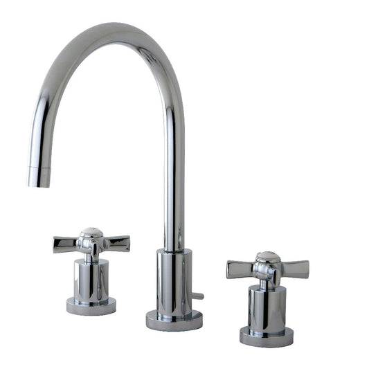 Millennium Widespread Bathroom Faucet in Polished Chrome